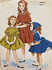 Lot 38 Vintage Girl Children Child Sewing Patterns 1950 - 1990 Mostly Cut TIDY picture