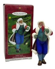 Hallmark Keepsake Joyful Santa Ornament 2000 Collector's Series 4.5