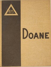 1965 Tiger Yearbook DOANE COLLEGE Crete, Nebraska RARE picture