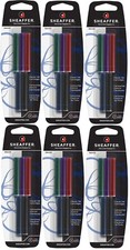 6 Packs, Sheaffer Skrip Fountain Pen Ink Cartridges, Calligraphy, Assorted Ink picture