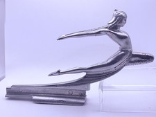 1935 Pontiac Flying Indian Maiden Hood Ornament – Original Vintage picture