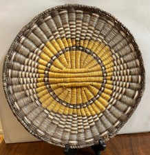 Colorful Hopi Wicker Plaque picture