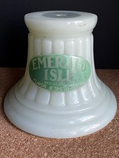 Vintage Smith Junior Emerald Isle Milk Glass Soda Fountain Syrup Dispenser Base picture