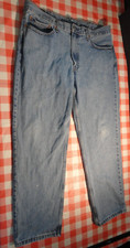 550 LEVIS PANTS LIGHT BLUE JEANS DENIM 38X30.5 picture