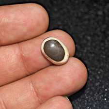 Genuine Ancient Tibetan Himalayan Banded Stone Lukmik Dzi Goat Eye Bead picture