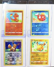 Pokémon TCG Reverse Cosmos Holo Costco Exclusive Lot Pikachu Eevee Magikarp READ picture