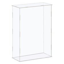 Display Case Box Acrylic Box Transparent Showcase 26x11x36cm for Collectibles picture