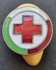 KINGDOM OF ITALY C.R.I. WORTHY MEMBER BADGE OF THE ITALIAN RED CROSS #1 picture
