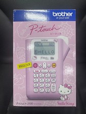 Brother Industries Kitty Sanrio Label Maker P-touch PT-J100KTP Pink Japan New picture