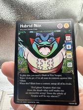 Neopets Hubrid Nox Card. 12/234. Neopets Base Set picture