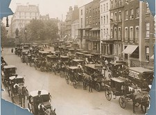 Hanover Square London England Typical London Scene Fashionable car- Old Photo picture