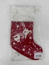 Balsam Hill Christmas Flying Reindeer Stocking picture