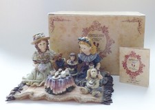 Boyd's Yesterday’s Child Dollstone Collection Tea for Four # 3507 w/ Box picture