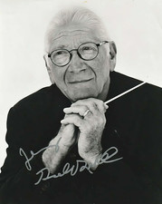 JERRY GOLDSMITH SIGNED REPRINT AUTOGRAPH US COMPOSER 8