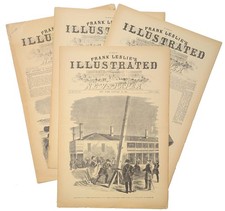 Civil War Lead-Up - Reissue of 1861 Frank Leslie's Illustrated Newspaper **ORIG. picture
