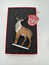 Wilhelm Schweizer German Christmas Motif Pewter Papa Buck with Snow picture