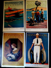 1930 Standard Oil Bulletin lot of 4 picture