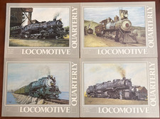 Locomotive Quarterly Vol 1 Complete Set 1-4 1976-1977 Premiere Steam Train Lot picture