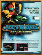 2004 Metroid Zero Mission Game Boy Advance GBA Print Ad/Poster Authentic Art picture