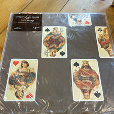 Vtg 1970s Gordon Fraser Gift Wrap Sealed Playing Cards Motif 2 Sheet England NOS picture