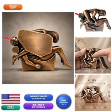 Metal Retro Red Bronze Windproof Butane Torch Lighter picture