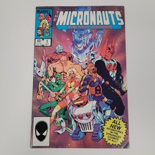 The Micronauts The New Voyages #1 Marvel Comic Book (1984) picture