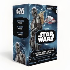 2026 Topps Chrome Star Wars Value Blaster Box Pack-(4 Cards) Presale picture