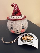 Bethany Lowe Johanna Parker Halloween Ghostie Winter Web Stew - Retired NWT picture