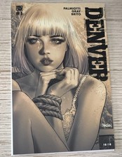 DENVER #1 Dan Panosian Cover GITD Metal 10/10 Mad Cave NM picture
