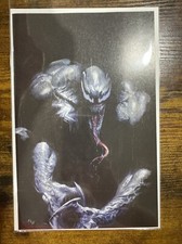 VENOM INC OMEGA #1 * NM+ * GABRIELE DELL'OTTO VIRGIN LE 1000 DELL OTTO VENOMIZED picture