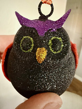 World Market Glitter Owl Halloween Ornament  - Pier 1 Imports style  picture