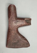 Antique Catlinite Tomahawk Pipe Native American Indian Sioux Ojibwe Artifact picture