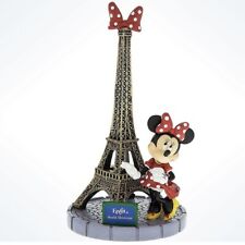 NEW Disney Parks Epcot Minnie Mouse Eiffel Tower Paris Figure Figurine Statue picture