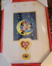 DISNEY ART 15X21 70 YEARS OF LOVE MICKEY MOUSE MINNIE 1998 LE 373/750 HELIO FOIL picture