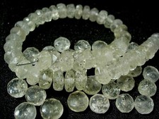 about 6x3mm $3.99 for each bead of Libyan Desert Glass from Meteorite Impact COA picture