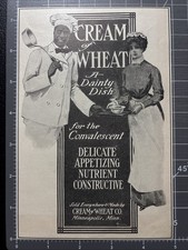 1901 Vtg Print Ad Cream Of Wheat A Dainty Dish For The Convalescent Minneapolis picture