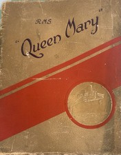 1934 RMS Queen Mary Launch Commemorative Celebratory Book Cunard White Star Line picture