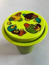 Vtg 1970s Rubbermaid Mushroom Canister Avocado Green #2220, New Other Condition picture
