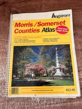 Hagstrom Morris & Somerset County NJ New Jersey Atlas 1999 picture