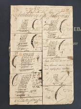 1833 antique MATH CYPHER book pa CHARLES WRIGHT folk art penmanship PRES JACKSON picture