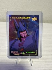 2026 Upper Deck Transformers 40th Cyclonus Stellar System SUPERNOVA /99 picture