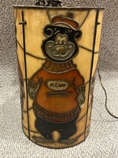 Vintage A&W Restaurant Hanging Light Rooty Bear Root Beer Advertising Soda Pop picture