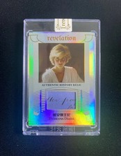 2025 Eternal Authentic History Relic Princess Diana Holo 17/50 Encased Lady Di picture