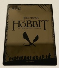 The Hobbit Ironhill Dwarves- METAL CARD-The Hobbit Motion Pictures Trilogy picture