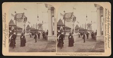 Midway, showing Giant See Saw, Trans-Mississippi Exposition, Omaha, Neb. picture