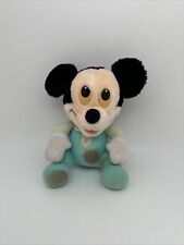 Vintage 1984 HASBRO SOFTIES  DISNEY BABIES MICKEY MOUSE Stuffed Plush 9 In…F picture