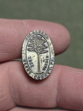 Rare Old Vintage Obsolete Berks PA Tree Warden Pin Lapel Button Badge Foresters picture