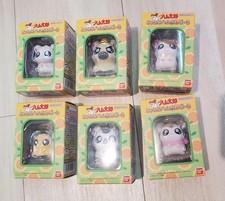 [New] BANDAI Tottoko Hamtaro Flocked Doll Figure Complete Set of 6 picture