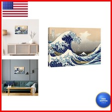 Wieco Art Great Wave of Kanagawa Katsushika Hokusai Canvas Prints picture