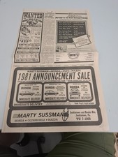Vintage Philadelphia Bulletin Oct 22 1980 Section E Phillies Champs Ad & Comics picture